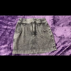 grey vintage skirt